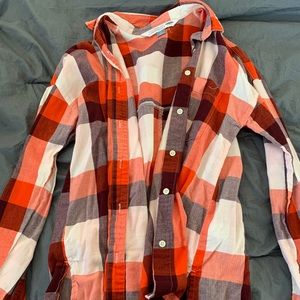 Orange flannel